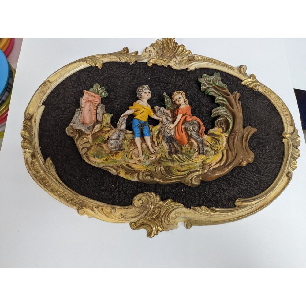 Vintage Empire 3D Wall Art 3824 Italy Picture Man Hunting 16" X 20"